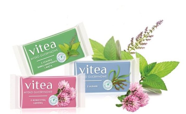 Mydła glicerynowe Vitea z naturalnymi ekstraktami