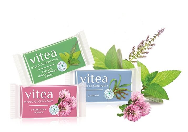 Mydła glicerynowe Vitea z naturalnymi ekstraktami