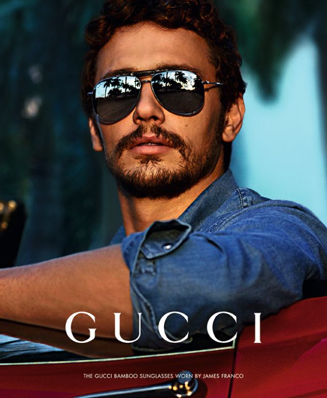 Seksowny James Franco dla Gucci