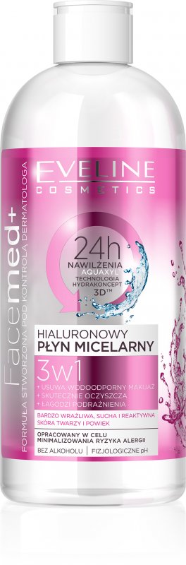 Podsumowanie 23. Edycji F&L Testów – Hialuronowy płyn enzymatyczny Facemed+Eveline Cosmetics