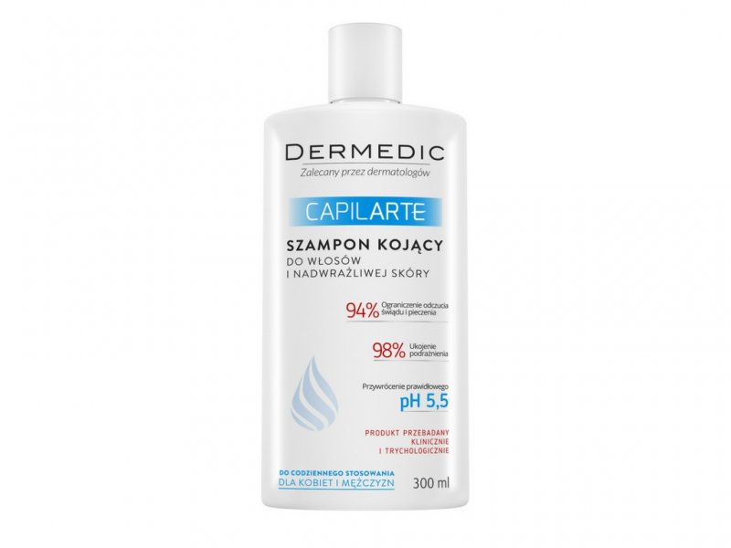 Dermedic Capilarte, szampon kojący do włosów i nadwrażliwej skóry