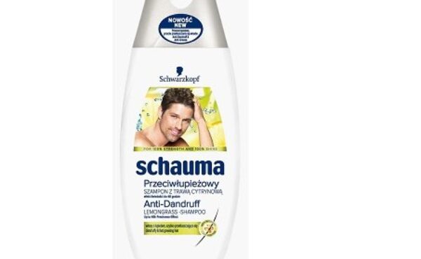 Przeciwłupieżowy szampon Schauma dla mężczyzn  z Trawą Cytrynową