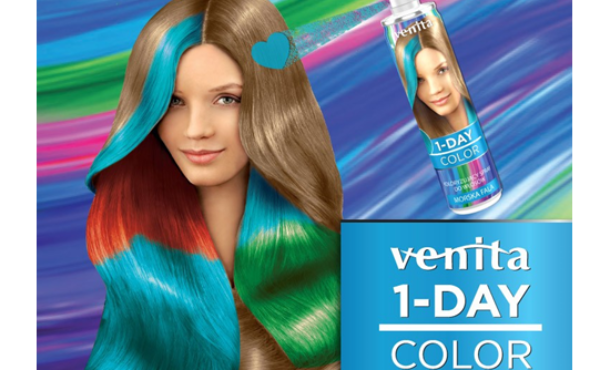 WYNIKI KONKURSU: Wygraj zestaw Venita 1-Day color spray i odmień swoje włosy!