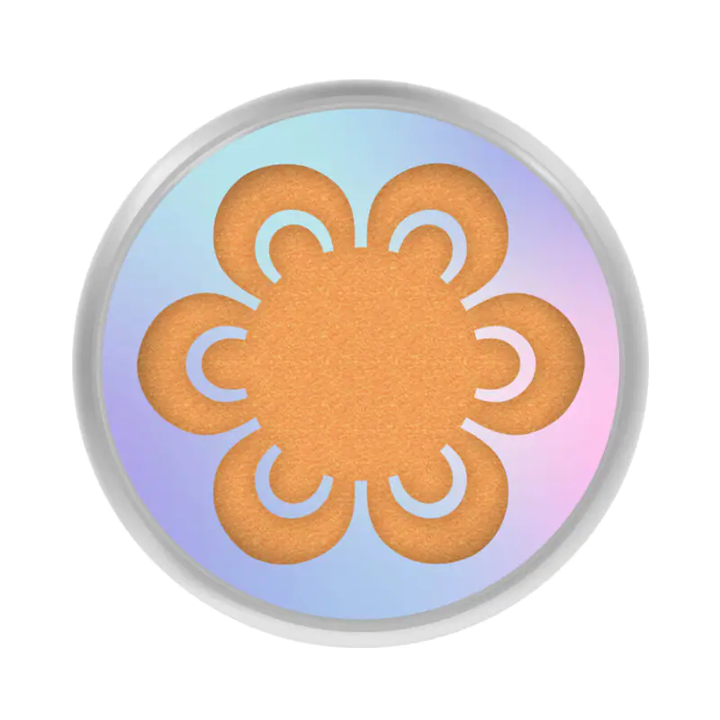 VIPERA TuTu ISKRZĄCY MUS dla Dziewczynek od 3 lat, magiczny oranż, 02 peach ballerina, 3g