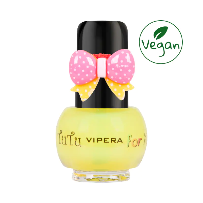VIPERA TuTu LAKIER do PAZNOKCI Peel-Off żółty, na bazie wody, 11 yellow ballet, 5ml