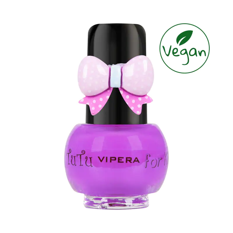 VIPERA TuTu LAKIER do PAZNOKCI Peel-Off fiolet, na bazie wody, 10 violet coupe, 5ml