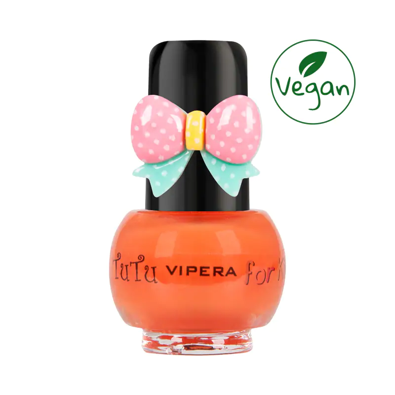 VIPERA TuTu LAKIER do PAZNOKCI Peel-Off oranż, na bazie wody, 07 peach ballerina, 5ml