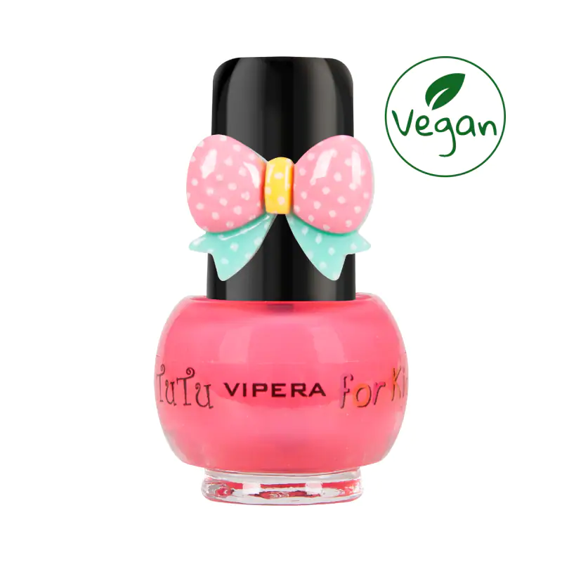 VIPERA TuTu LAKIER do PAZNOKCI Peel-Off amarant, na bazie wody, 06 scarlet bow, 5ml