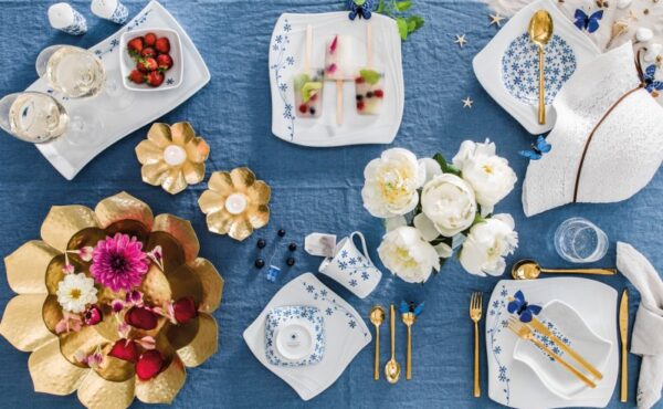 Zaczarowany ogród na stole z Fyrklövern