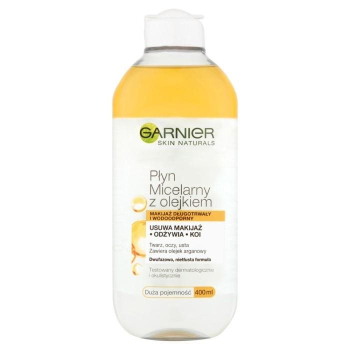 GARNIER SN Płyn micelarny z olejkiem argan 400ml