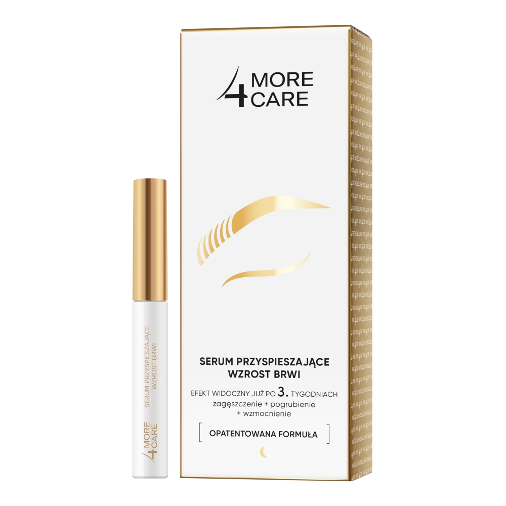 MORE4CARE SERUM PRZYSPIESZAJĄCE WZROST BRWI 3 ML