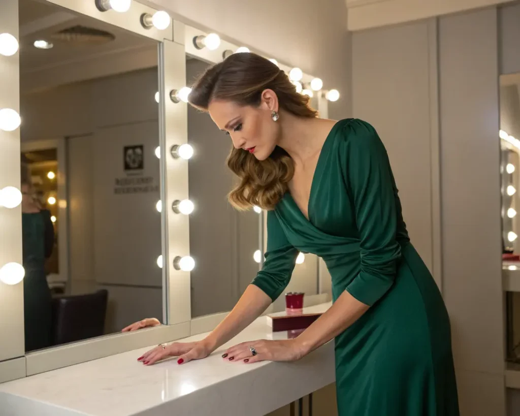 Paznokcie do zielonej sukienki. Jak stworzyć modną stylizację i jaki kolor paznokci wybrać?