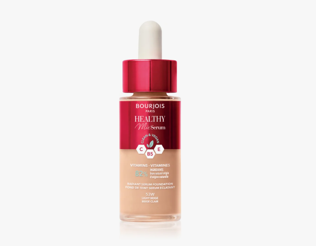 Bourjois Healthy Mix Serum nawilżająco-rozświetlający podkład-serum do twarzy 53W Light Beige 30ml