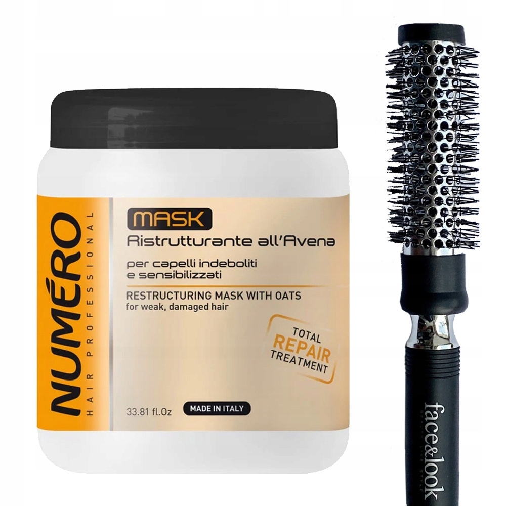 NUMERO Restructuring Mask With Oats restrukturyzująca maska z owsem 1000ml