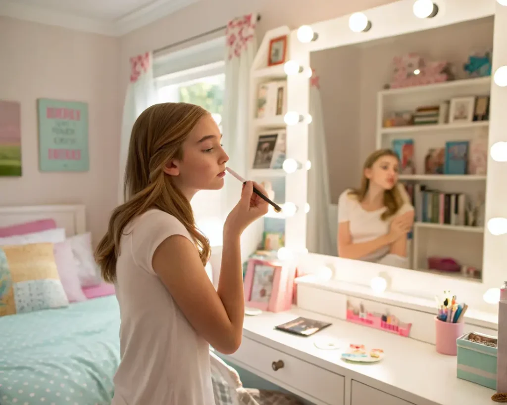 Makijaż do szkoły – jak powinien wyglądać? Czy nastolatki w ogóle powinny się malować?