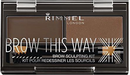 Rimmel Brow This Way Brow Sculpting Kit, Dark Brow