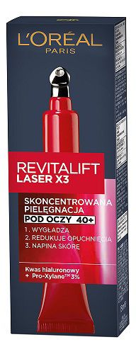 L’Oreal Paris Revitalift Laser X3 skoncentrowana pielęgnacja anti-age pod oczy 15ml