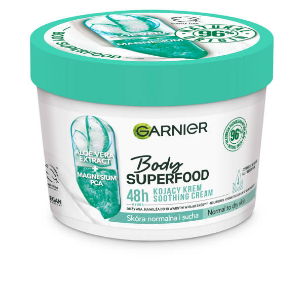 GARNIER BODYFOOD ALOE J380ML C63