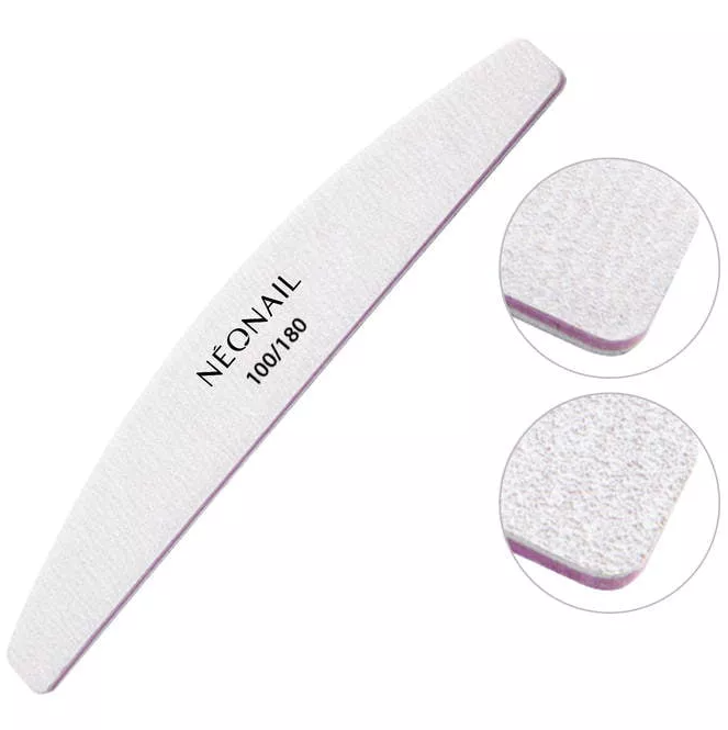 NeoNail Pilnik szary łódka 100/180