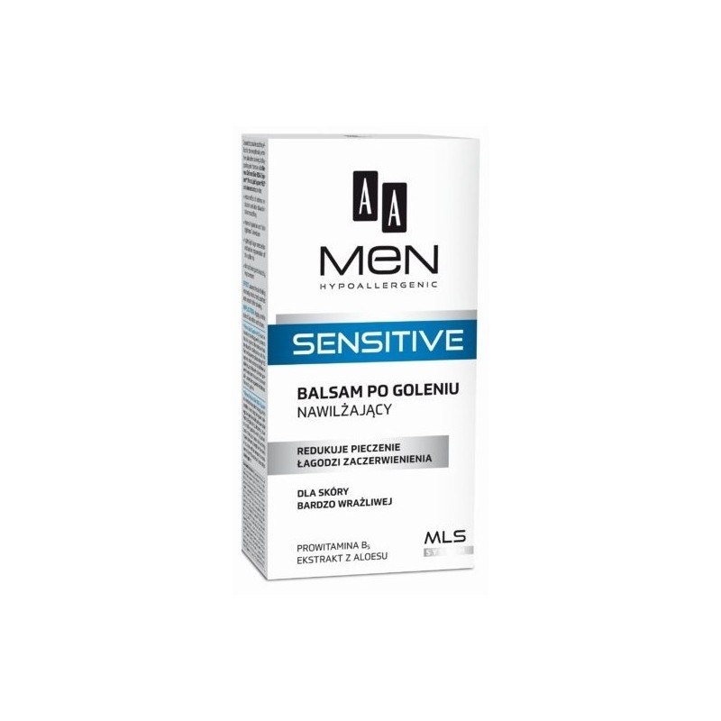 AA Men Sensitive balsam po goleniu nawilżający dla skóry bardzo wrażliwej 100ml