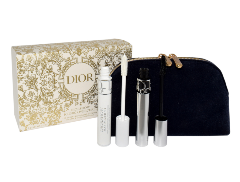 DIOR SET (DIORSHOW MAXIMIZER 3D LASH PRIMER +  DIORSHOW MASCARA IN 090 BLACK + COSMETICS BAG)