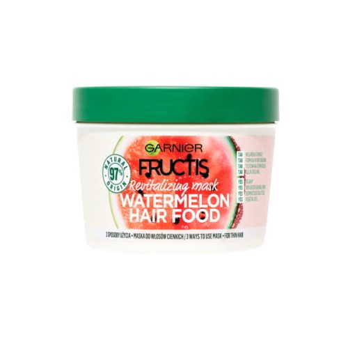 Ganier Fructis HAIRFOOD WATERMELON J400ML POL