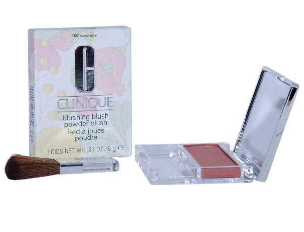 CLINIQUE BLUSHING BLUSH POWDER BLUSH 107 (Sunset Glow) 6g