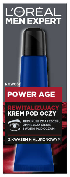 L’Oreal Paris Men Expert Power Age rewitalizujący krem pod oczy 15ml