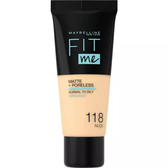 Maybelline Fit Me Podkład matujący nr 118 Nude