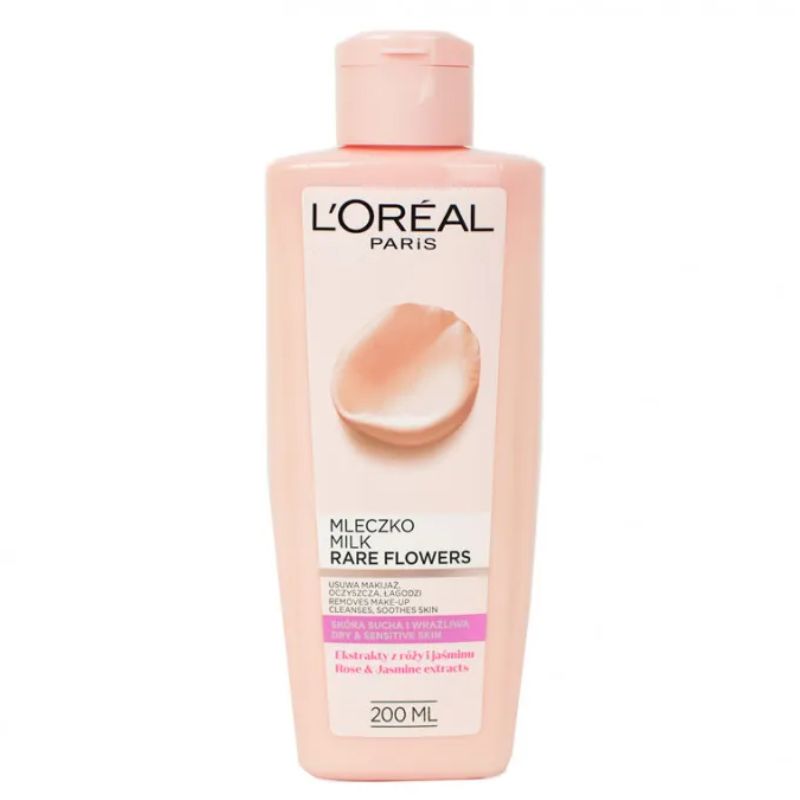 L’Oreal Paris Rare Flowers mleczko łagodzące skóra sucha i wrażliwa 200ml