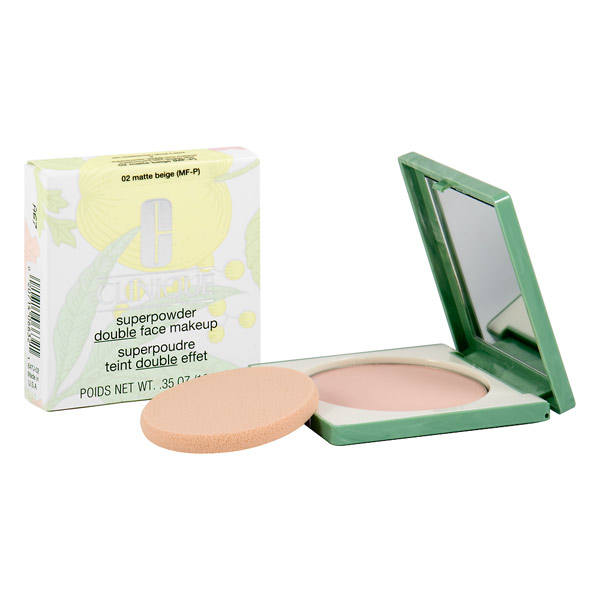 CLINIQUE SUPERPOWDER DOUBLE FACE POWDER 02 MATTE BEIGE 10g