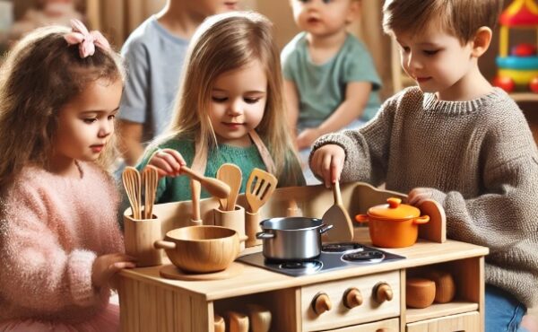 Kuchnie drewniane dla dzieci – dlaczego są idealnym wyborem do kreatywnej zabawy?