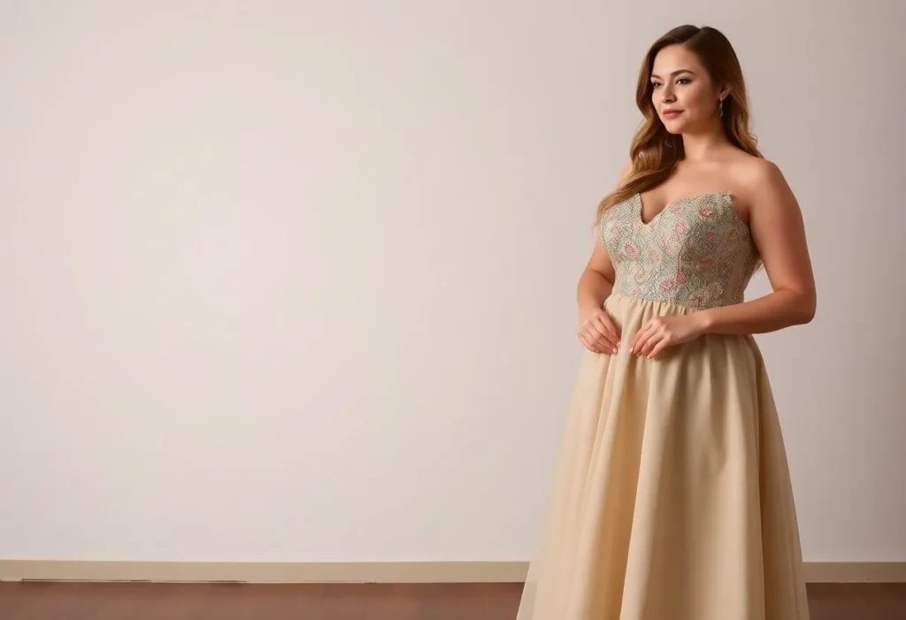 Jak dobrać sukienkę do sylwetki o pełniejszych kształtach?