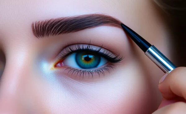 Jak malować brwi pomadą? Instrukcja krok po kroku