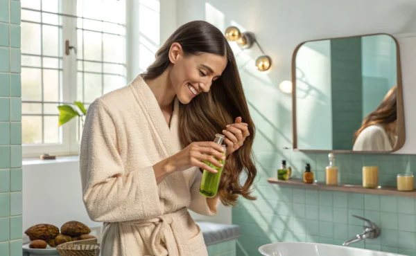 Olej pistacjowy na włosy to odkrycie roku. Pasma nigdy nie były tak lśniące, a pachną jak spryskane perfumami