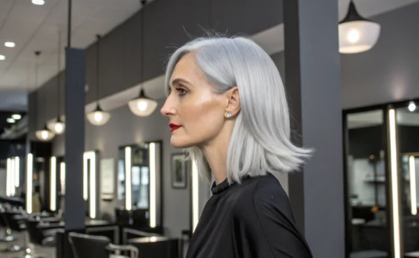 Srebrne włosy – komu pasują, jak zrobić i jak pielęgnować srebrny kolor włosów