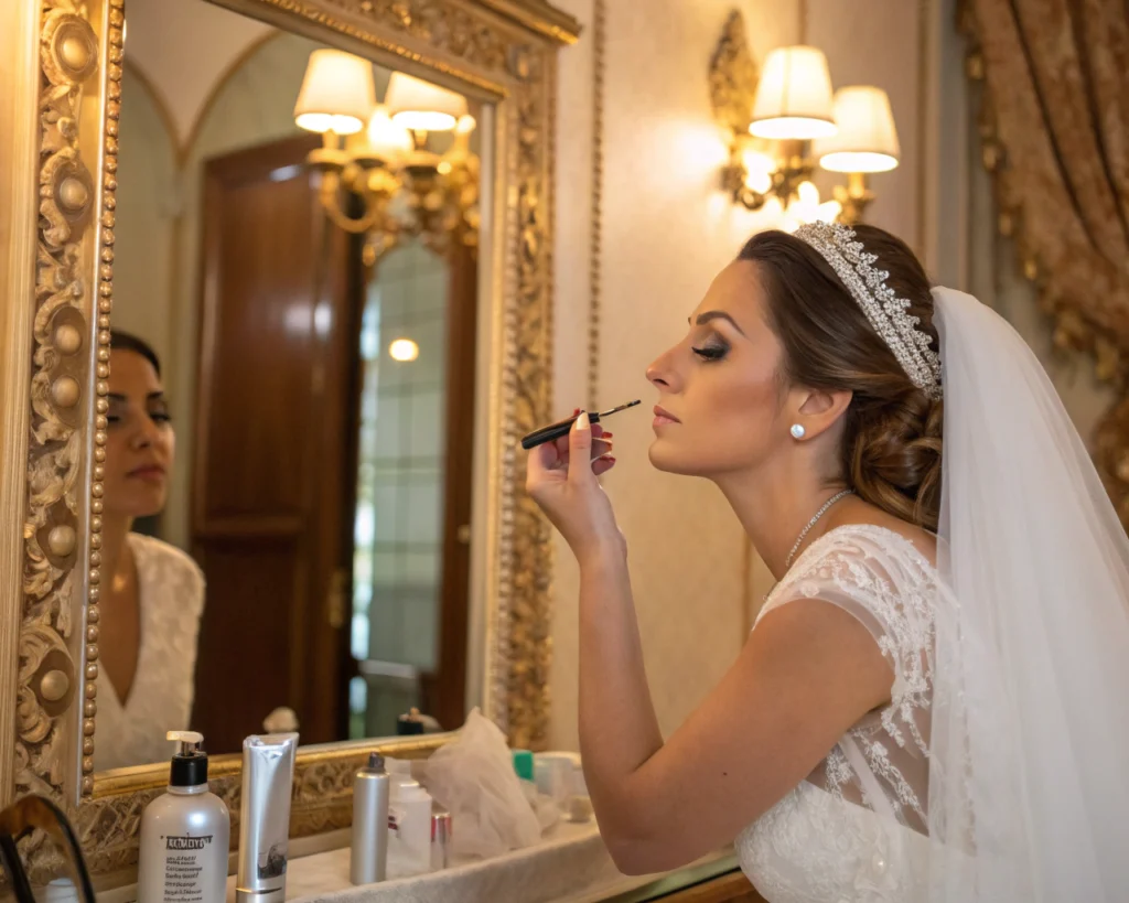 Trwały make up ślubny – jak zrobić idealny makijaż ślubny, który przetrwa całą noc?