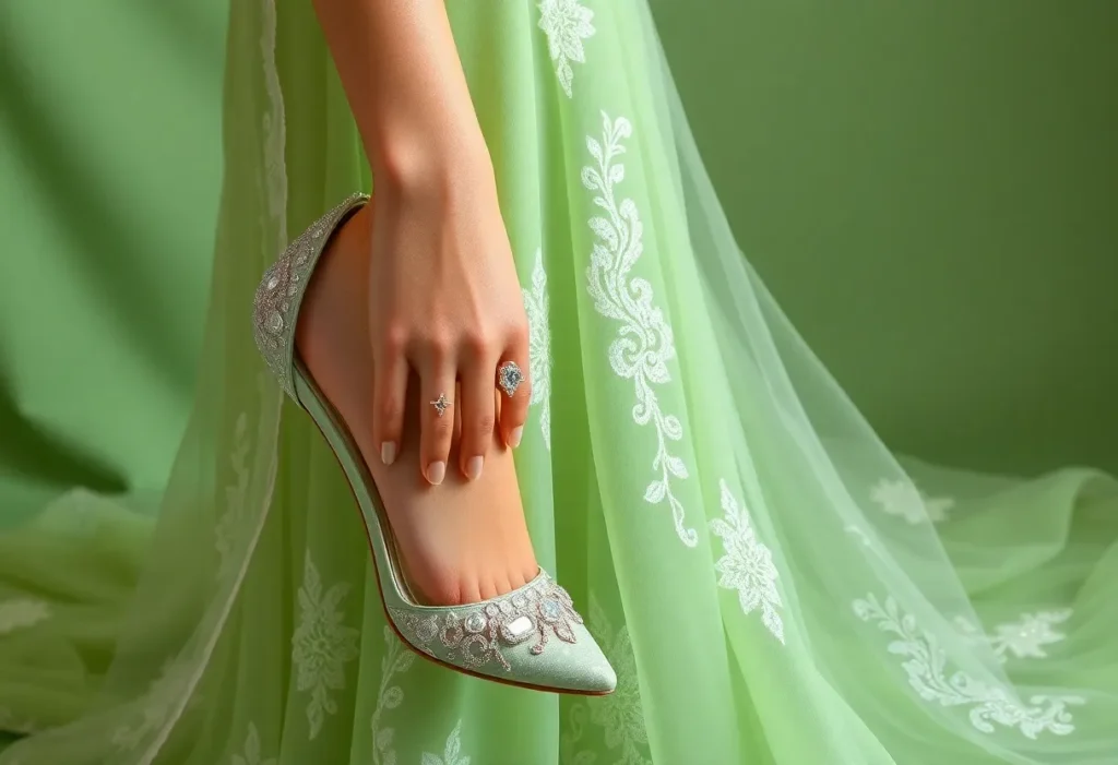 Zielona sukienka na wesele – jak dobrać buty, biżuterię, makijaż? Modne stylizacje weselne