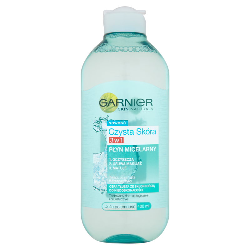 Garnier Czysta Skóra Płyn micelarny 3w1 400 ml
