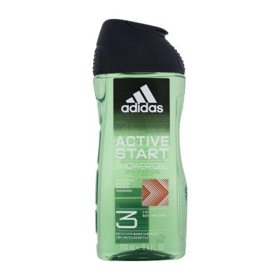 Adidas Active Start Shower Gel 3-In-1 250ML