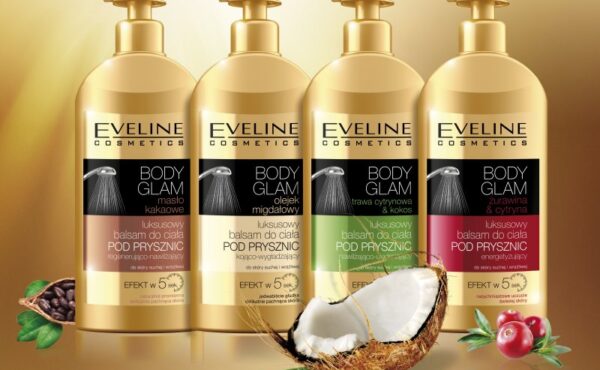 Luksusowe balsamy do ciała pod prysznic marki Eveline!