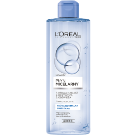 L’Oreal Paris Skin Expert płyn micelarny skóra normalna i mieszana 400ml