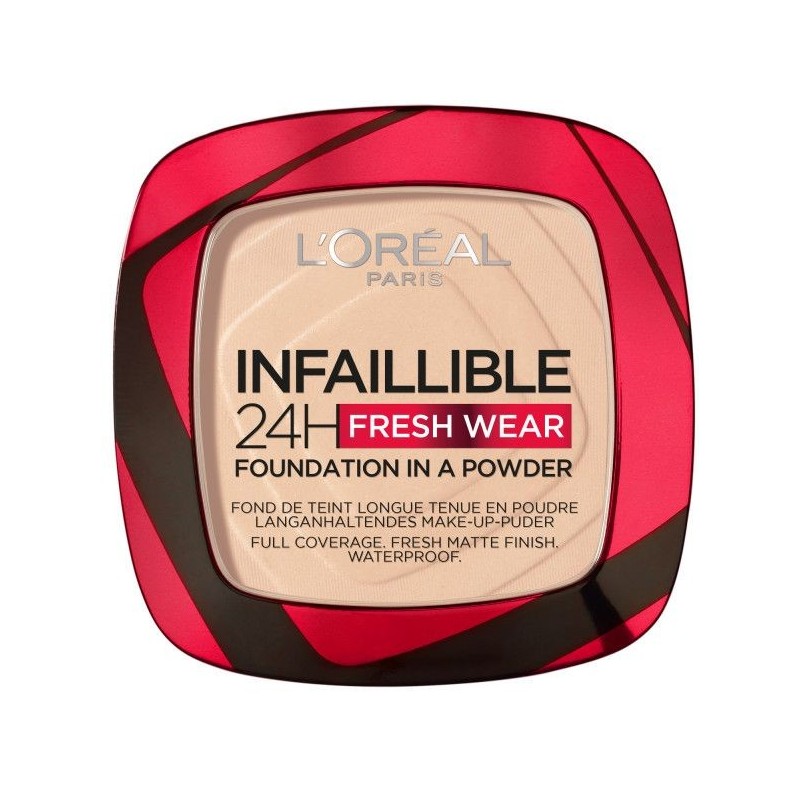 L’Oreal Paris Infaillible 24H Fresh Wear Foundation In A Powder matujący podkład do w pudrze 20 Ivory 9g