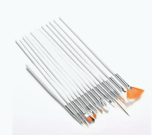 yeshi zestaw pędzli do zdobień paznokci