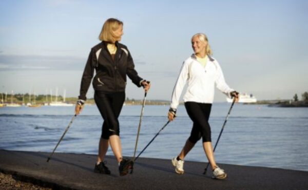 W tempie nordic walking