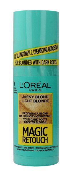 L’Oreal Paris Magic Retouch błyskawiczny retusz odrostów w sprayu Jasny Blond 75ml
