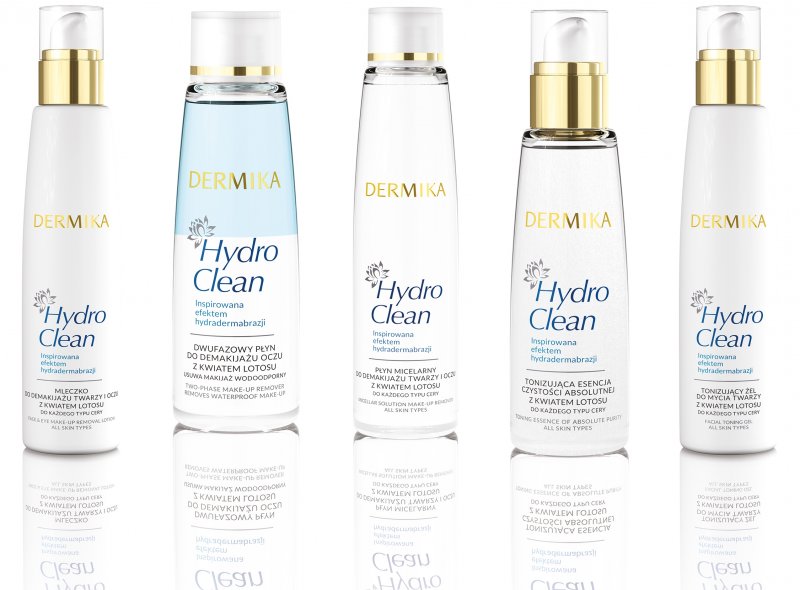DERMIKA HYDRO CLEAN efekt absolutnie czystej skóry DERMIKA HYDRO CLEAN efekt absolutnie czystej skóry