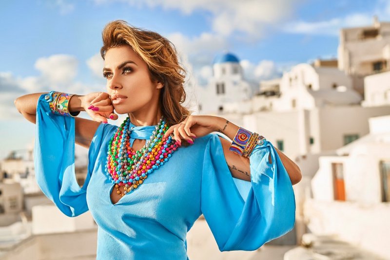 Tak Natalia Siwiec promuje kolekcję Santorini od Indigo