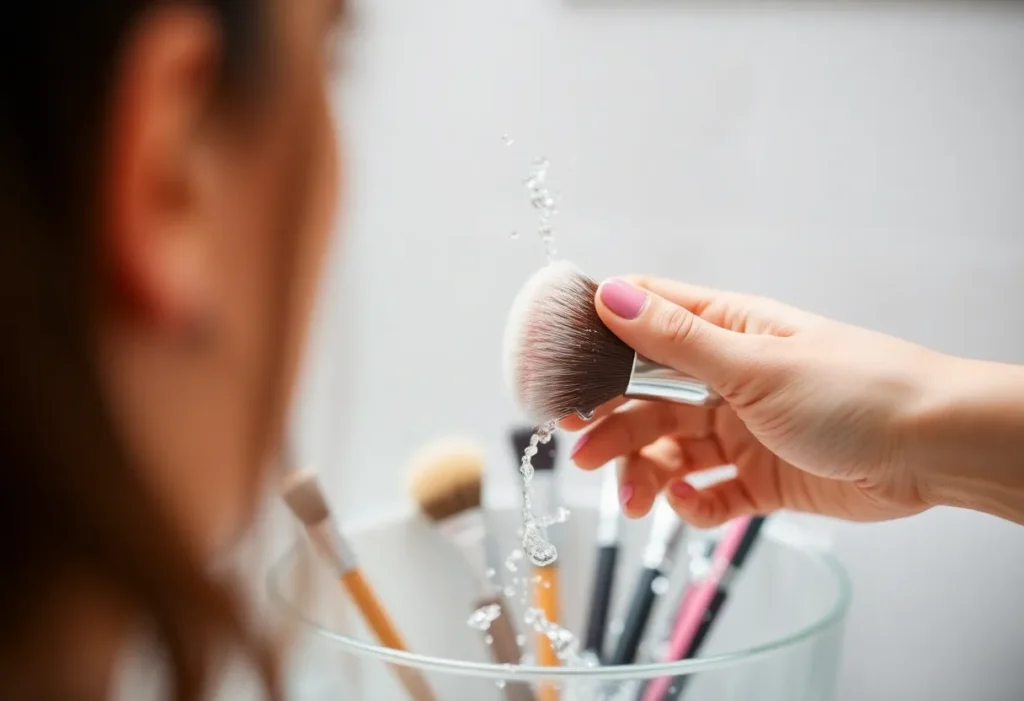 Jak myć pędzle do makijażu, by zachować ich trwałość i higienę