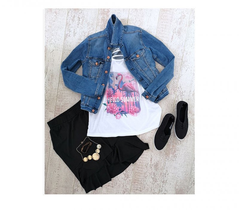 Kurtka jeansowa – bohaterka „przejściowych” stylizacji